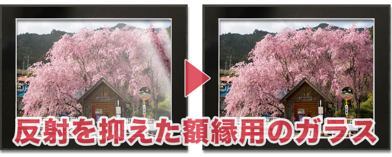 額縁用ガラス