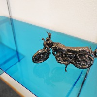 塗装クリアカラーガラス