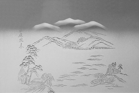 障子用ガラス／ガラス障子 - 「水殿風来」の価格